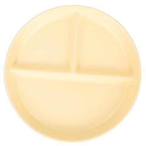 Gatuida Plato De Comida Dividido De Cerámica Para Servir La Cena Compartimentos Para Usar Como Centro De Mesa Para Usar Cocina Moderno y Clásico