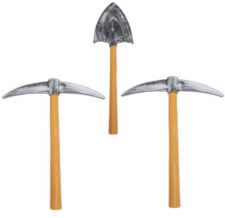 ROMISBABA Piccone di Schiuma per Halloween Accessori da Giardinaggio in Oggetti di Scena Costume Accessori per Gnomi Piccone per Cosplay Utensile Manuale