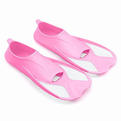 Cryfokt Simträningsfenor för Barn Lätta Simfenor för Pojkar, Flickor, Anti-slip-sula för en Fantastisk Bärupplevelse, 1 par Simutrustning för Barn för Att Lära Sig Simma, TPR-skokropp, Perfekt för