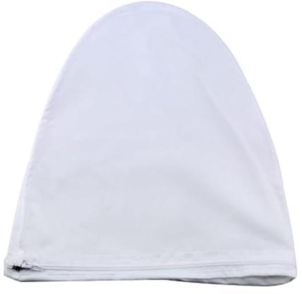 Lot de 5 sacs réutilisables en maille filet pour filtre à lait, café, yaourt froid, cuisine pour amande/soja/avoine, sacs réutilisables en nylon fin pour filtrer le fromage (tailles L/M/S) (grand))