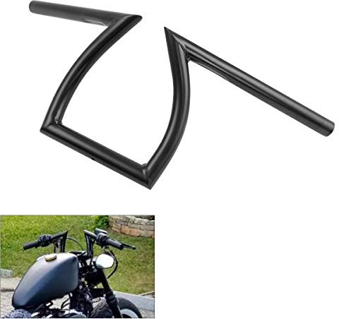 TCMT Drag 1 Z Bars Pullback Handlebars Fits For Honda Yamaha Suzuki Kawasaki Triumph BSA Indian Victory Choppers Bobbers Custom Applications with 1 Bars