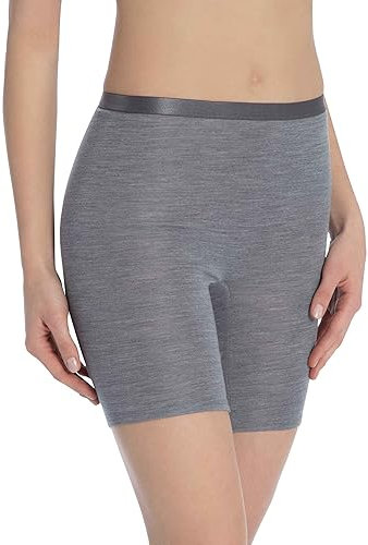 CALIDA True Confidence Hose Damen, Radlerhose aus Wolle-Seide, Feinripp, temperaturregulierend und geruchsneutralisierend