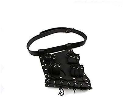 SOFIALXC Schwertbeutel Schwertes Sword Tragetasche Sword Fall Bund für Hold 3 Schwerter/Messer-Black