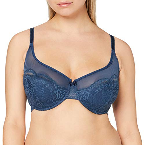 Charnos Women's Delice Plunge Bra, Ink, 32C