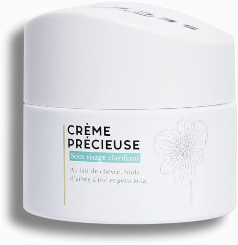 PIN UP SECRET - Crème Précieuse au Lait de Chèvre - Anti-Imperfections - Peau Lisse et Unifiée - Soin de Jour et de Nuit - 50 ml