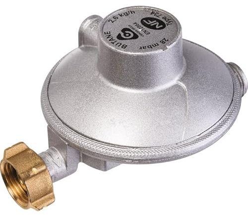 Détendeur gaz butane - Basse pression - Débit 2,6 kg/h