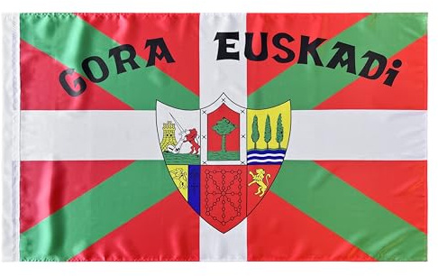Durabol Bandera Euskadi con Escudo 150 x 90 cm Satén