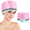 Bonnet de Soins Capillaires Bonnet Chauffant, Casque Chauffant Cheveux, Bonnet Chauffant pour Soins Capillaires, Température de 3 Modes, Casque Chauffant au Micro Onde pour Tous Types