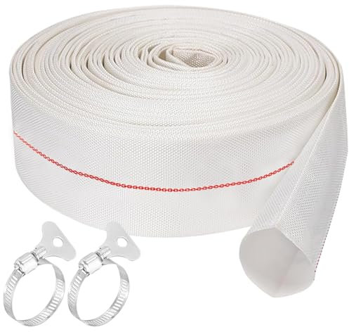 Tubo Pompa Sommersa Industriale 1 1/4 Pollici 10M Tubo Acqua Flessibile per Pompa Sommersa o Pompe per Acque Sporche (32mm, 10)