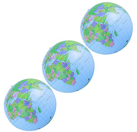 Alasum 3stücke Aufblasbare Wasserbälle Für Strand Poolbälle Aus PVC-Material -geformte Bälle Für Drinnen Und Draußen Und Junge Mädchen