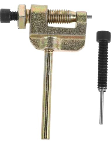 HORIALENCE Rompecadenas Desmontaje Fácil de Acero Endurecido Herramienta Multifuncional 3/8, Antideslizante para Motocicleta y Bicicleta para Mantenimiento Automotor Profesional
