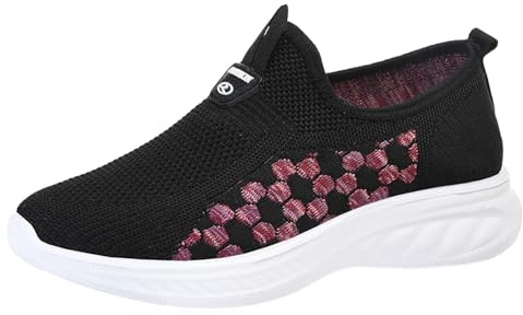 Allbestop Basket Femme, Chaussure Orthopedique Femme Chaussures de Tennis de Table Femmes Sneaker d'arts Martiaux Légers Chaussure Running Randonnee Marche Ensemble Jogging, Sport Chaussures(Noir,37)