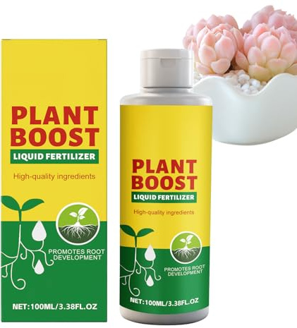 Fertilizzante Per Piante | Rinforzante Naturale Da 100 Ml Con Nutrienti | Fertilizzante per Piante da Interno,Adatto Per Fiori Alberi Giardino Esterno Ortaggi Frutta E Fogliame Decorativo