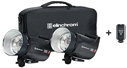 Elinchrom E20662 Schwarz Kamerablitz - Kamerablitze (Schwarz, Universal, 5500 K, 0,6 s, 2,5 s, 300 W)