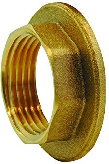 Contre écrou à plateau en laiton - 1''