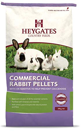 Heygate Commercial Rabbit Pellets + Coxiril Coccidiostat 20Kg