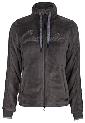 Cavallo Jacke Balista Kunstfell Stehkragen Truffle (40)