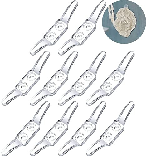 10 Stück Rollo-Schnur-Sicherheits-Klampe Fenster-Schnur-Klampen-Aufwickler-Seil-Klampe-Blind-Schnur-Aufwickler für Home-Office-Fenster-Jalousien