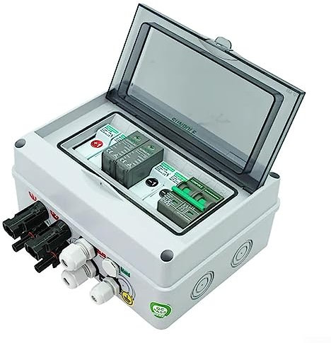 Boitier PV avec protection contre la foudre 2 en 1 sortie 550 V CC étanche