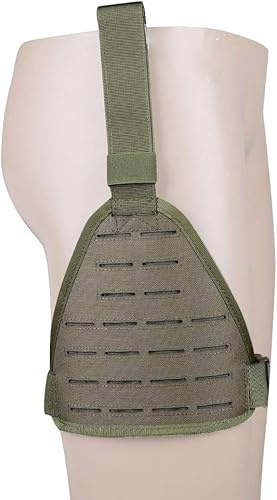 ACEXIER Taktisches Jagdholster-Zubehör MOLLE Oberschenkelplatte für universelles Pistolenholster