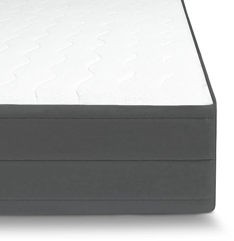 Mister Sandman Kaltschaummatratze 90 x 200 cm, Höhe 16 cm, 7-Zonen Ergonomische Rollmatratze mit Atmungsaktivem Waschbarem Bezug (H2/H3)