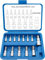 DAKCOS Juego de 13 llaves hexagonales métricas de 2-14mm de 1/4 3/8 1/2 Cr-V