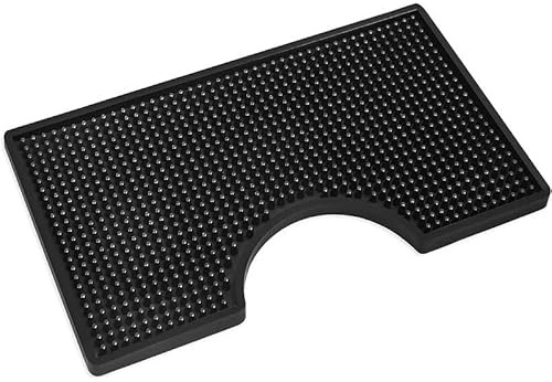YMYGCC Barmatte aus Gummi, Biertropfschale, Barservice-Spill-Matte, Barläufer, Glastropfschale, Bier-Getränkeschiene, Barservice-Matte(1pc)