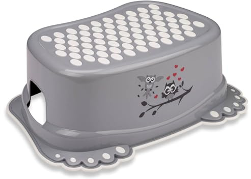 Kinderhocker TÜV Rheinland geprüft! Kinder Toilettenhocker mit Anti-Rutsch Beschichtung für Stabilität. – Kinder Hocker