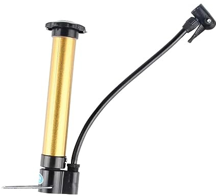 TOYANDONA Hochdruck Fahrradpumpe aus Eisen mit Handlicher Kleiner Standpumpe Kratzfreiem Dichtgummisystem für Unterwegs Beim Mountainbikefahren