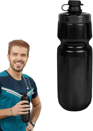 720 ml Isolierte Fahrradflasche – Premium Edelstahl Trinkfaltung für Outdoor-Aktivitäten | Auslaufsichere Thermosflasche für Mountainbike, Trekking und