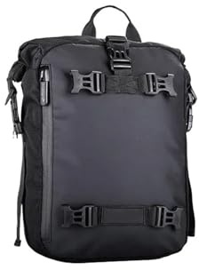 Motociclo Borse Serbatoio Borsa Da Sella Per Moto Impermeabile Da Viaggio Per Bagagli Zaino Da Equitazione Borsa Posteriore Per Portapacchi Posteriore 10L/20L/30L Moto Selle Bagagli(10L Black)