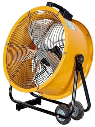 wpenshiDM125 Floor Standing Fan Industrial Floor Fan Large Air Volume Desktop Sitting Fan with Wheels Removable Commercial Floor Fan Factory Powerful Electric Fan(16 inch)