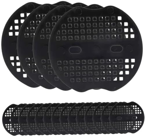 Gadpiparty 40 Piezas Grapas Jardín con Arandelas para Fijación Tela Exterior Estacas para Césped Artificial y Malla Antihierbas Accesorios Paisajismo para Jardinería Negro