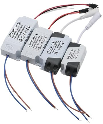 Fuente de alimentación LED, adaptador de controlador de 1W-24W 240-280mA con iluminación SM o AC90-265V for Panel de luz LED, 1 ud.(SM 1-3W)