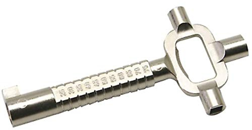 Bauschlüssel Neubautenschlüssel 143mm Feuerwehr Türöffnung Architektenschlüssel
