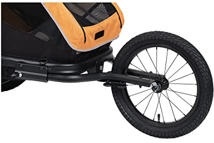 XLC Jeu de Roues pour remorque Enfant Combinaison S Accessoires Vélo Sport Multicolore (Multicolore) Taille Unique