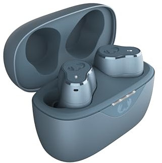 Fresh 'n Rebel Twins Elite, Écouteurs Intra-Auriculaires avec Réduction Adaptative des bruits Hybrides, Personal Sound by Audiodo, Bluetooth multipoint, Microphone ENC, 29h D'Autonomie (Dive Blue)