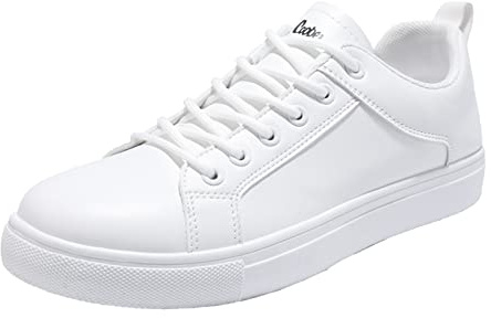 Baskets blanches pour homme - Chaussures de course décontractées - Chaussures de sport confortables - Chaussures de jogging légères - Chaussures de course sur route - Chaussures individuelles