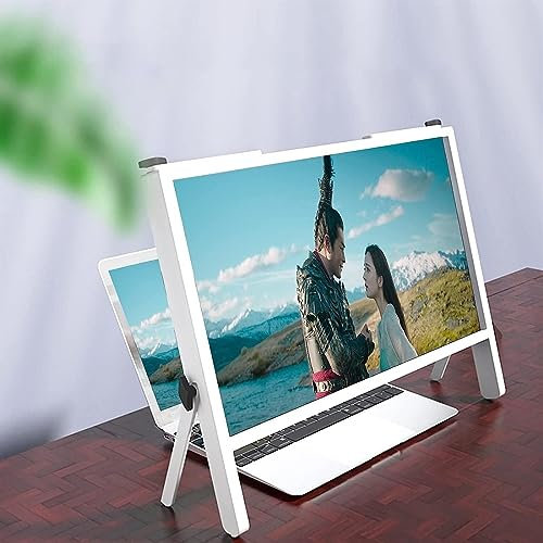 Tablet-PC-Lupe, 21-Zoll-Laptop-Bildschirmlupe, tragbarer Heimkino-Handy-Verstärker, Laptop-Bildschirm-Extender-Leselupe