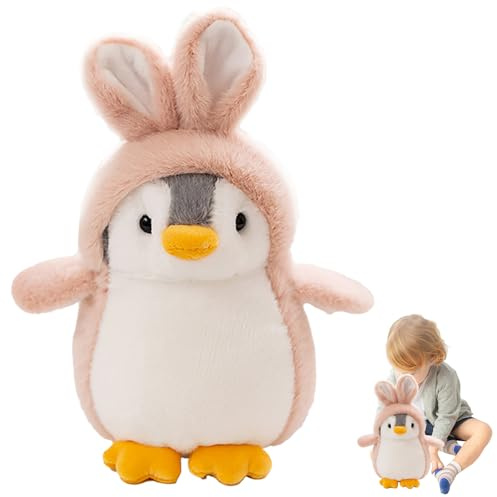Bocguy Pinguin Kuscheltier, 20CM Kuscheltier Plüschpuppen Pinguin, Pinguin Stofftier, Pinguin Geschenk für Jungen Mädchen Babys