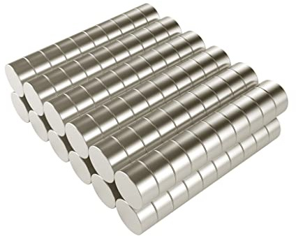 Magnetpro 120 Stück Scheibe Magnete 6x3 mm, Mini Seltenerdmagnet | für Magnettafel, Whiteboard, Tafel, Pinnwand, Kühlschrank
