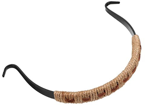 Mobestech Teekannengriff Ersatz 4 Stück Griff mit Hanfseil Hitzebeständiger Eisen Kesselgriff 12cm Ersatzgriff für Keramikkanne Teekessel Zubehör für Japanische Teekannen
