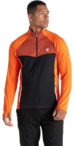 Dare 2b Herren Substratum Core Stretch Jacke, Papageientaucher Orange/Schwarz, XL
