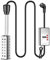 Kyaoayo Tauchsieder Badewanne, Tauchsieder Badewannepool, Thermostat Heizung, 2500W, Edelstahl, für Die Erwärmung Von Wasser In Whirlpools, Badewannen, Schwimmbädern, Aquarium Und Fußwaschbecken.