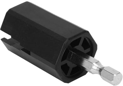 1er-Pack Sechskant-Zubehör für Gitarrenbohrer, Sechskantkopf für Gitarren-Stimmwickler, Sechskant-Gitarren-Tuning-Wickelkopf, Benutzt für Elektrische Akustikgitarren und Bässe