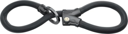 ABUS Kettenschloss Infinity Loop 1806 - flexibles Fahrradschloss mit 2 längenverstellbaren Schlaufen zum gleichzeitigen Absichern mehrerer Fahrradteile, Fahrräder oder anderer Objekte - Länge 110 cm