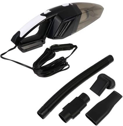 COOPHYA Aspirateur De Voiture à Main Voiture Nettoyeur Puissant Dépoussiéreur Lavage Automobile pour Enlever Taches Eau Sable Cheveux