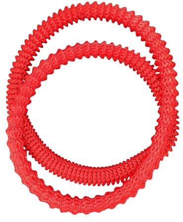 Gralara Als Faltbarer Hoop Und Taillentrainer Sportgerät Aus Polyester Und Federstahl Gymnastikreifen für Workout Drinnen Und Draußen, Rot