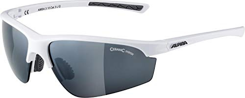 ALPINA TRI-EFFECT 2.0 - Indiv. Anpassbare, Bruchsichere Wechselscheiben Sport- & Fahrradbrille Mit 100% UV-Schutz Für Erwachsene