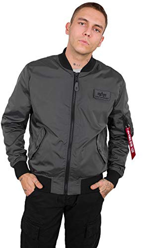 Alpha Industries MA-1 TTC Bomberjacke für Herren Greyblack